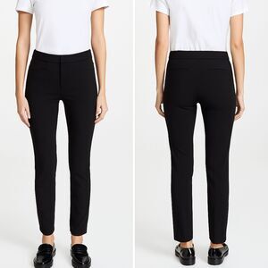 Rag & Bone Sullivan Pants Women’s 0 Black Straight Leg Stretch Tailored Office
